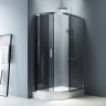 Душевой уголок AM.PM Like Solo Slide 120x80 W83UG-302U120CG профиль Хром глянцевый стекло тонированное