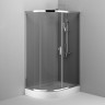 Душевой уголок AM.PM Like Solo Slide 120x80 W83UG-302U120CG профиль Хром глянцевый стекло тонированное