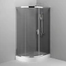 Душевой уголок AM.PM Like Solo Slide 120x80 W83UG-302U120CG профиль Хром глянцевый стекло тонированное