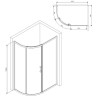 Душевой уголок AM.PM Like Solo Slide 120x80 W83UG-302U120CG профиль Хром глянцевый стекло тонированное