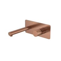 Смеситель для раковины Boheme Stick 125-CB цвет Брашированная медь
