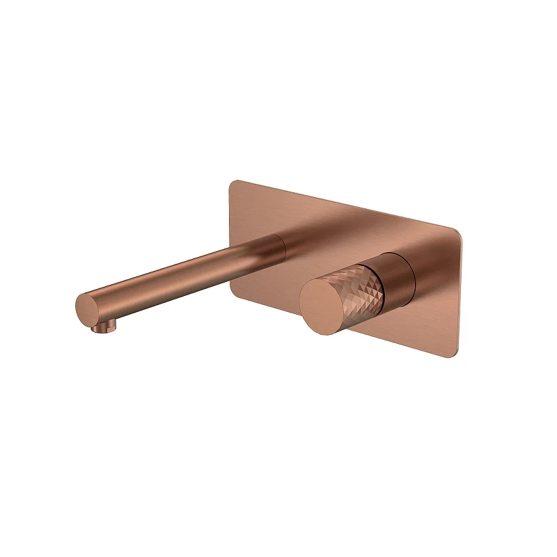 Смеситель для раковины Boheme Stick 125-CB цвет Брашированная медь