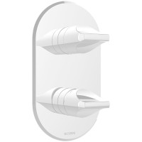 Смеситель для душа Bossini Apice Z00501.045 Белый матовый латунь встраиваемый