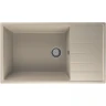 Кухонная мойка Ulgran Quartz Prima 860-03 Десерт искусственный камень (литьевой мрамор) встраиваемый