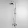 Душевая система WasserKRAFT A12202 Хром латунь на стену
