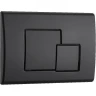 Комплект унитаза с инсталляцией WeltWasser MARBERG 507 + MERZBACH 043 XL GL-WT + MAR 507 SE MT-BL 10000013809 цвет Белый глянцевый с сиденьем Микролифт и клавишей смыва цвет Черный матовый
