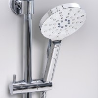 Душевая система WasserKRAFT Thermo A18801 с термостатом Хром латунь на стену
