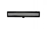 Душевой лоток PlastBrno DESIGN 4 91 SZH985M с решеткой цвет Графит