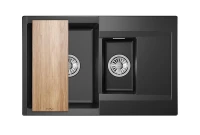 Кухонная мойка Granula Estetica 78 7808 цвет Шварц