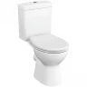 Унитаз компакт Vitra S10 SmoothFlush 9864B003-7201 с бачком и сиденьем Микролифт фарфор напольный