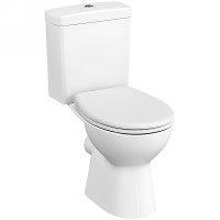 Унитаз компакт Vitra S10 SmoothFlush 9864B003-7201 с бачком и сиденьем Микролифт фарфор напольный