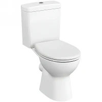 Унитаз компакт Vitra S10 SmoothFlush 9864B003-7201 с бачком и сиденьем Микролифт фарфор напольный