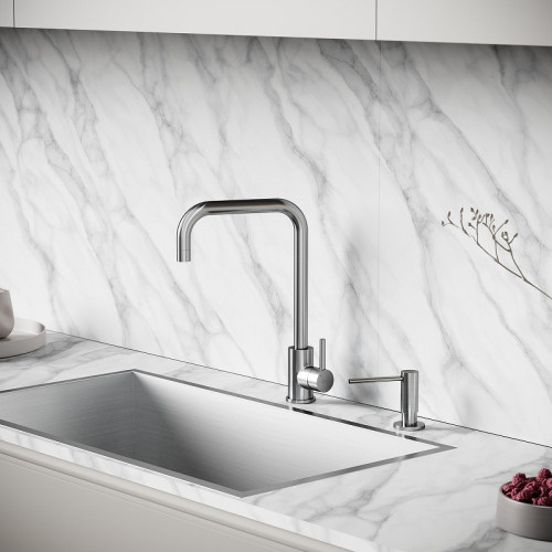 Смеситель для кухни Sancos Stainless SC12002SS цвет Нержавеющая сталь