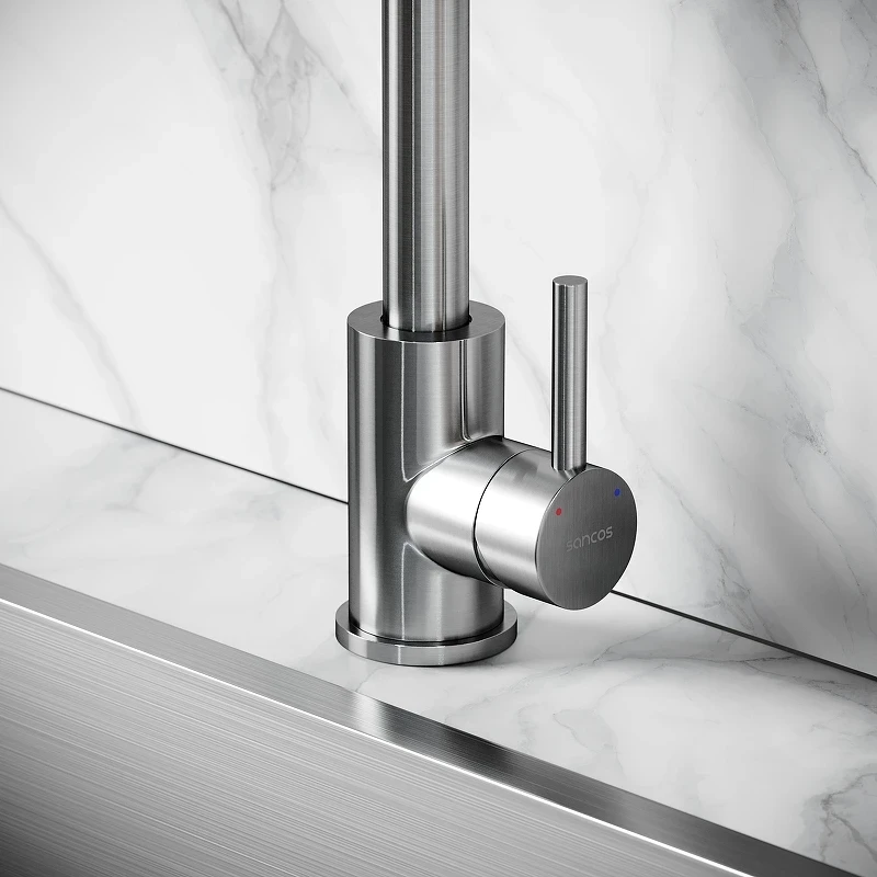 Смеситель для кухни Sancos Stainless SC12002SS цвет Нержавеющая сталь