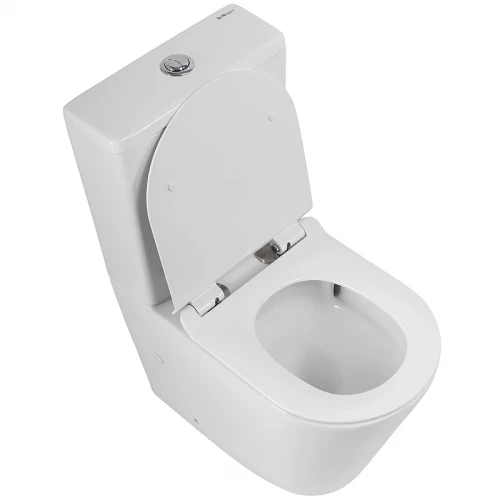 Унитаз компакт BelBagno Flay-Tor BB2149CP-TOR/BB2149T/BB2111SC с бачком и сиденьем Микролифт фаянс напольный