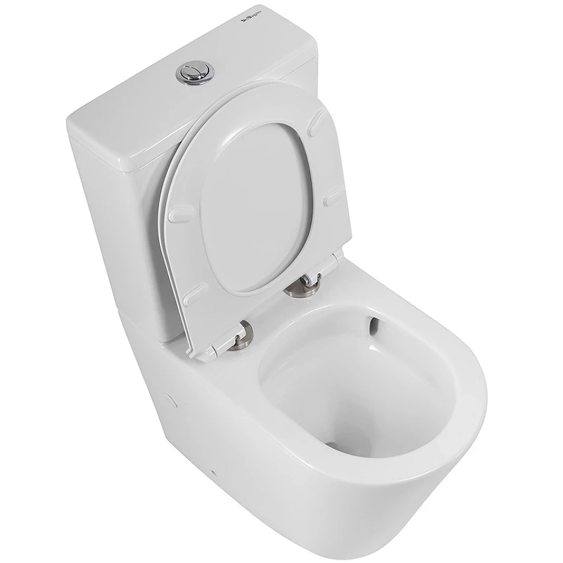 Унитаз компакт BelBagno Flay-Tor BB2149CP-TOR/BB2149T/BB2111SC с бачком и сиденьем Микролифт фаянс напольный