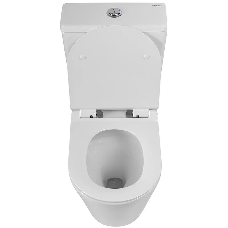 Унитаз компакт BelBagno Flay-Tor BB2149CP-TOR/BB2149T/BB2111SC с бачком и сиденьем Микролифт фаянс напольный