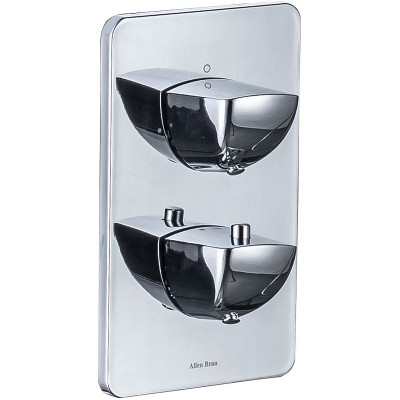Смеситель для душа Allen Brau Infinity 5.21216-00 с термостатом Хром латунь встраиваемый
