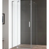 Душевой уголок Cezares Slider 90x90 SLIDER-AH-1-90-80/90-C-Cr профиль Хром стекло прозрачное