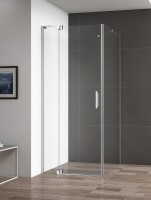 Душевой уголок Cezares Slider 90x90 SLIDER-AH-1-90-80/90-C-Cr профиль Хром стекло прозрачное