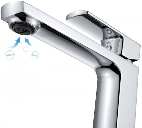 Смеситель для раковины Vincea Next VBF-1N1CH Хром латунь