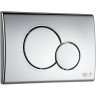 Комплект унитаза Ceruttispa Orlter Aria Tornado CT9955 с сиденьем Микролифт и инсталляцией WeltWasser WW Marberg 507 10000005949+10000005952 с клавишей смыва Хром глянцевый фарфор подвесной