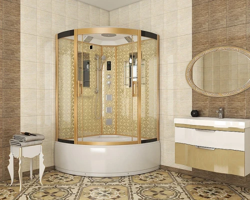 Душевая кабина Niagara Luxe 120x120 NG-7744G с гидромассажем