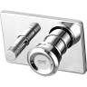 Смеситель для душа Remer Element ET09HRG Хром латунь встраиваемый