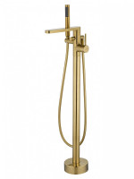 Смеситель для ванны Wonzon &amp; Woghand Stick WW-88649901-BG цвет Брашированное золото