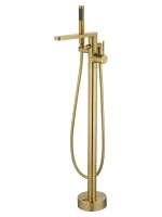 Смеситель для ванны Wonzon & Woghand Stick WW-88649901-BG цвет Брашированное золото