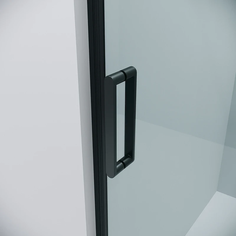 Душевой уголок Grossman Classic 130х90 120.K33.04.1390.21.00 профиль Черный матовый стекло прозрачное