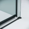 Душевой уголок Grossman Classic 130х90 120.K33.04.1390.21.00 профиль Черный матовый стекло прозрачное
