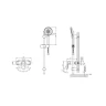 Смеситель для душа Arrow AG3503CP-TZ цвет Хром