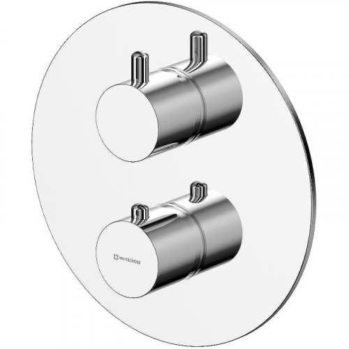 Душевая система Whitecross Y chrome YSET09TOPCR с термостатом Хром латунь встраиваемый