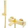 Смеситель для ванны Migliore Kvant Gold 25391 Золото латунь на стену