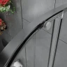 Душевой уголок Azario Shanghai 90х90 AZ-S43-90-BGL-CL профиль Брашированное золото стекло прозрачное