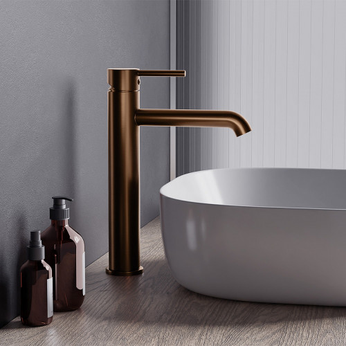 Смеситель для раковины Damixa Scandinavian Pure 360250500 Розовое золото латунь