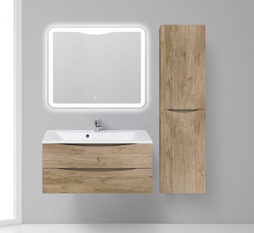 Шкаф пенал BelBagno Fly-Marino 40 L FLY-MARINO-1500-2A-SC-RN-P-L подвесной Rovere Nature МДФ / ЛДСП