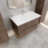 Тумба под раковину Caprigo Modo Terza 80 35613-RF15 подвесная цвет Скайрос