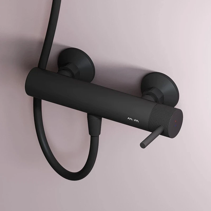 Смеситель для душа AM.PM Libre F6020022 цвет Черный матовый