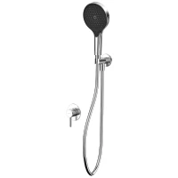 Смеситель для душа Whitecross Y brushed nickel YSET02TOPNIB Брашированный никель латунь встраиваемый