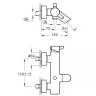 Смеситель для ванны Vitra Nest Trendy A42242EXP Хром