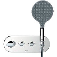 Смеситель для душа Bossini Apice Z00521.030 с термостатом Хром латунь встраиваемый