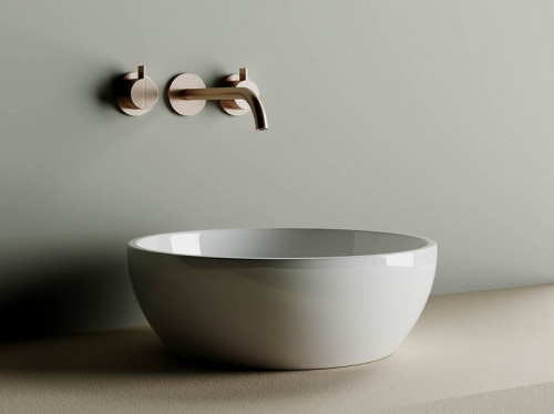 Раковина-чаша Ceramicanova Element 41 CN6021 Белая фарфор накладная