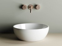 Раковина-чаша Ceramicanova Element 41 CN6021 Белая фарфор накладная