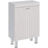 Тумба Lemark Romance 60 LM07R35N-SH подвесная с бельевой корзиной Белый глянец