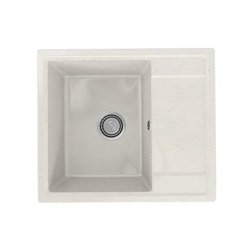 Кухонная мойка Practik 57 PR-M-575-001 цвет Белый