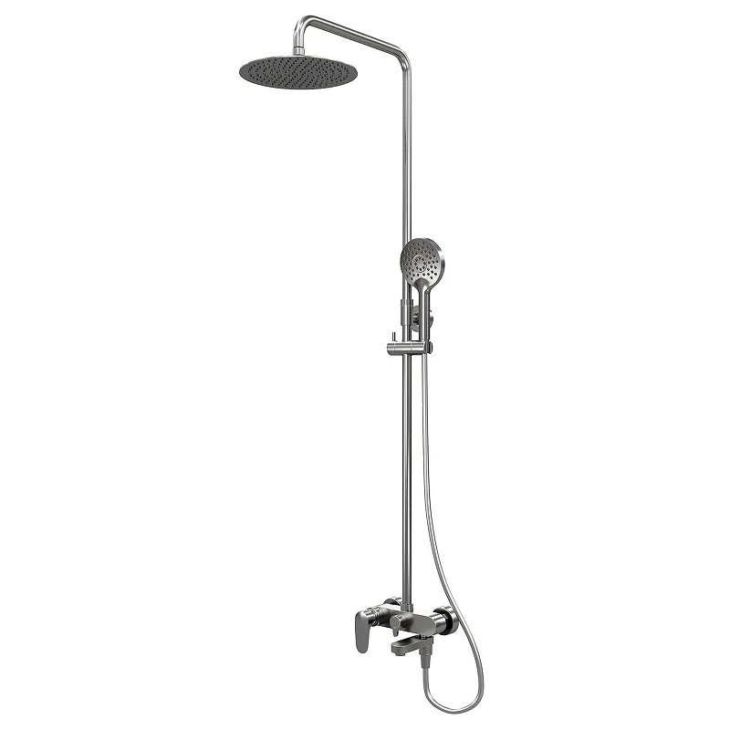 Душевая система WasserKRAFT A14201.14 цвет Никель