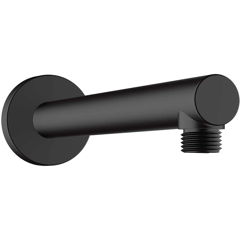 Кронштейн для верхнего душа Hansgrohe Vernis Blend 27809670 Черный матовый латунь на стену