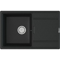 Кухонная мойка Point Лаура 78 PN3005B Черная